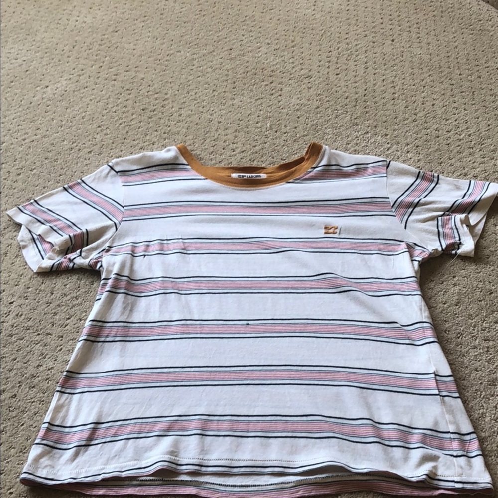 striped tee shirt